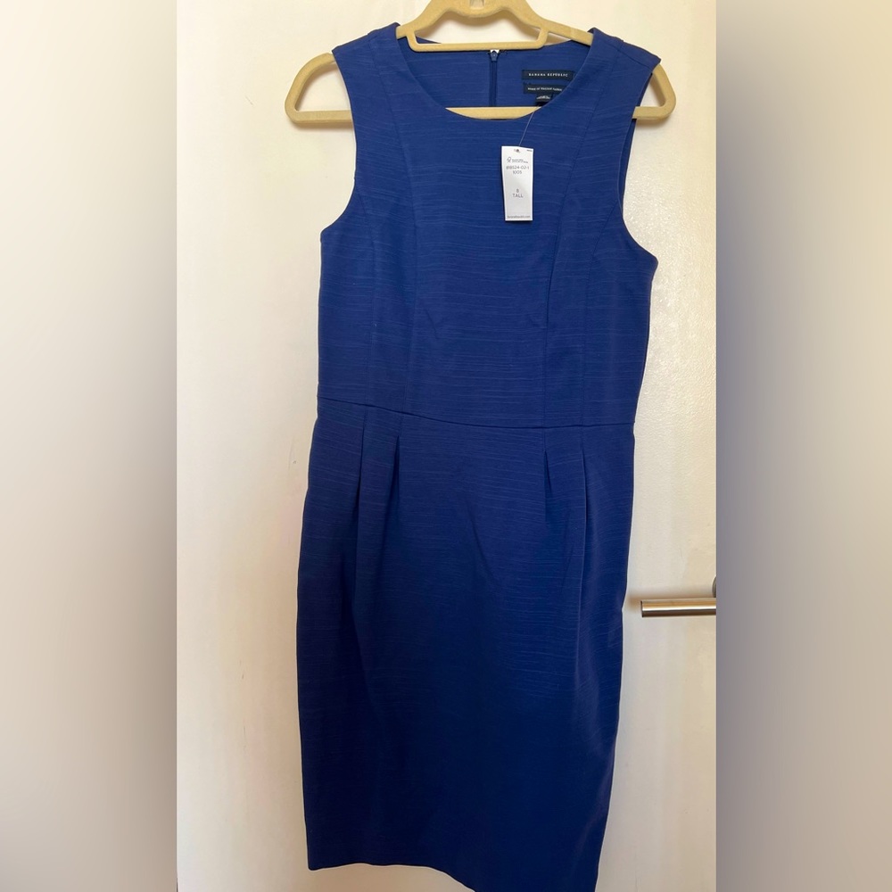 Blue Banana Republic Tall Shift dress